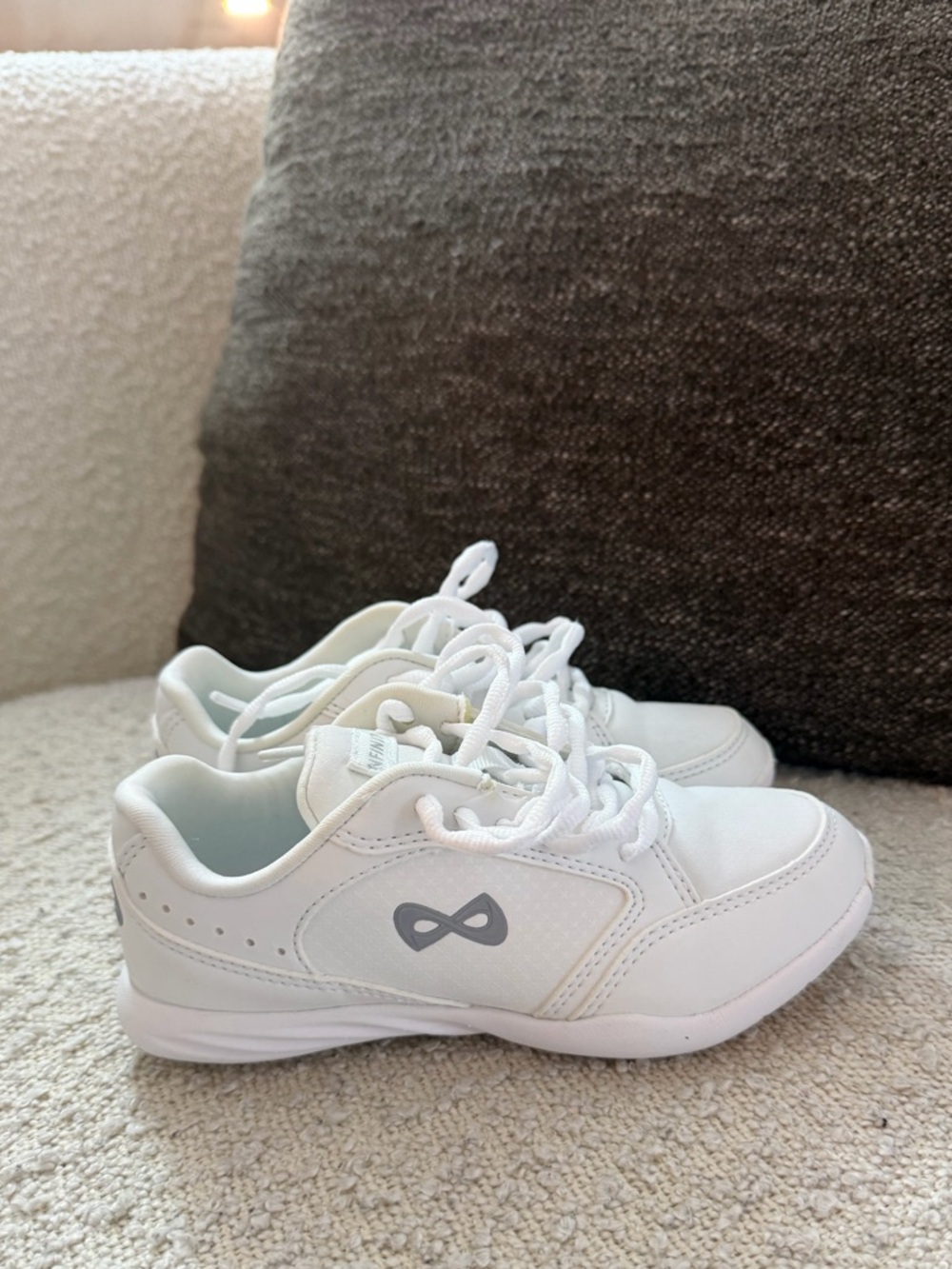 Nfinity Fearless Cheer Shoes White Youth Athletic Sneakers
